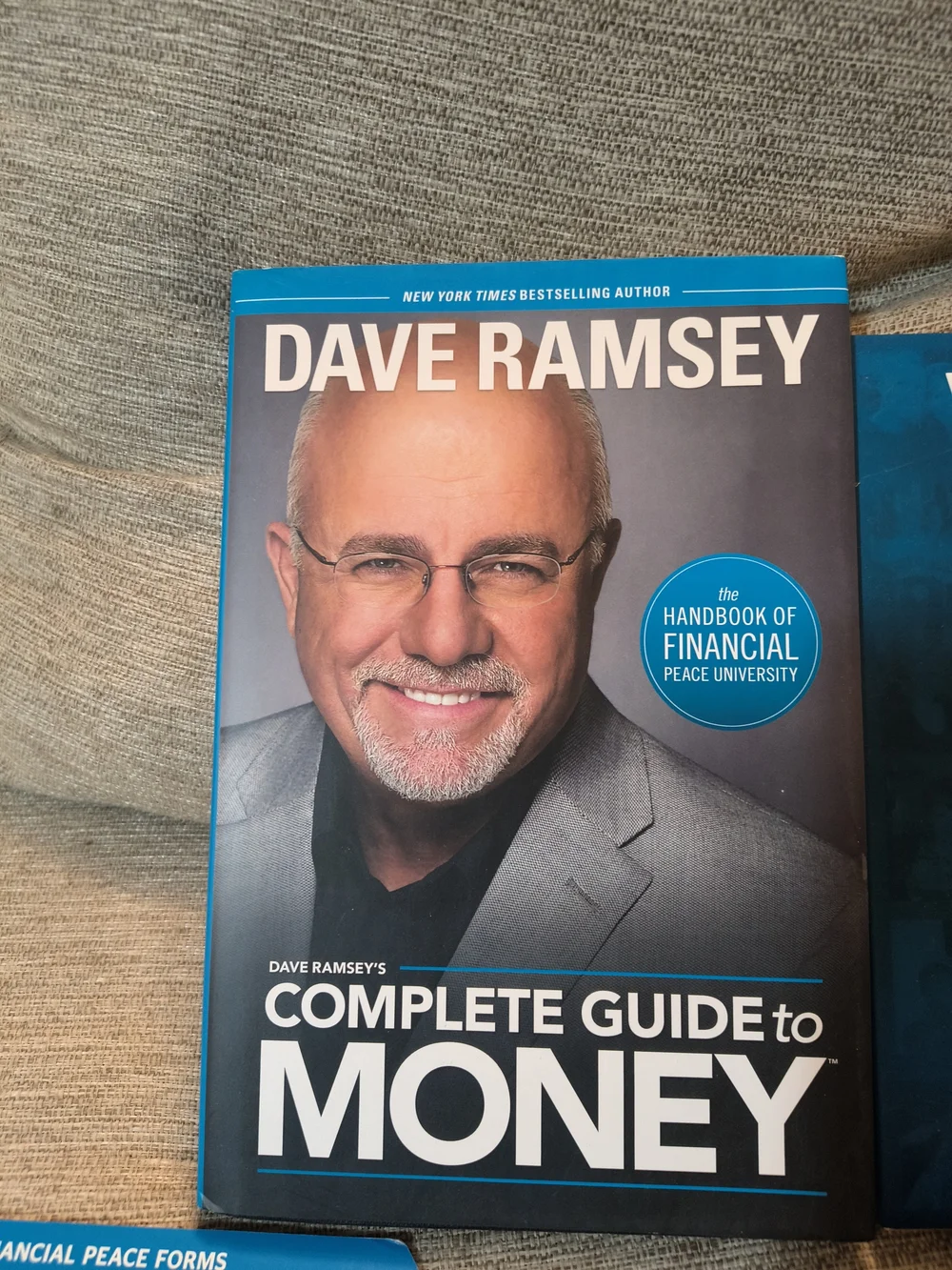 Financial Peace Blue Home Office Planner Set by Dave Ramsey